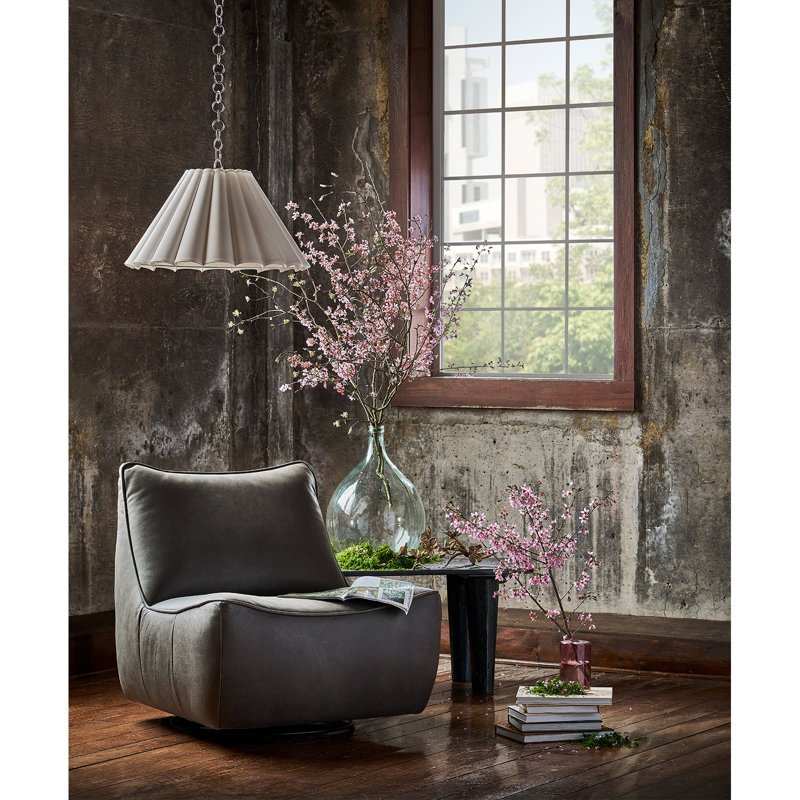 Allison Pendant Large (Natural Brass), Polished Nickel