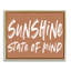 Cadre flottant Summery Sunshine State of Mind, design par lettré et doublé-1860532816-1860532823