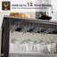 Buffet avec porte-verres à vin-116179585