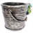 6.6" Cement Gnome Pot
