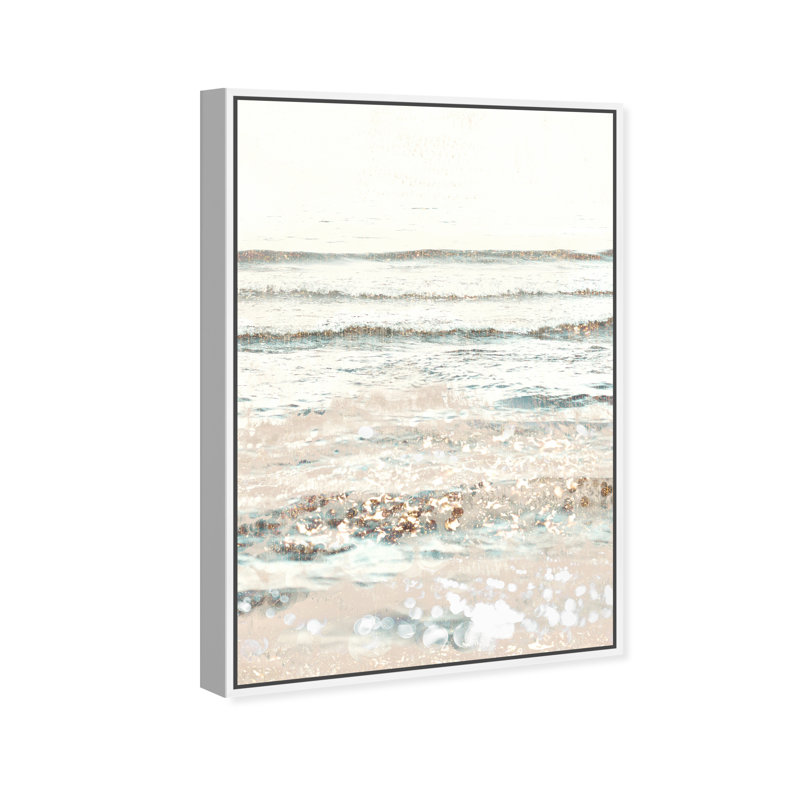 «Swim In Jeweled Waters», photographie sur toile à cadre flottant, H 20 po x l 30 po