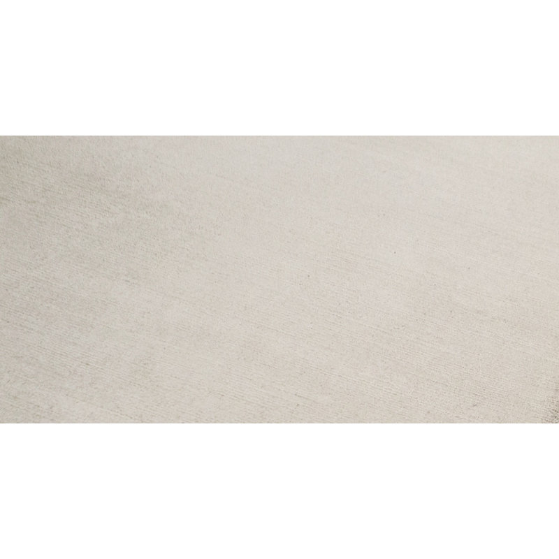 Hand-Knotted High-Quality Ivory Area Rug