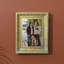 Cadre photo doré antique 1PC pour présentation de photos et d'anniversaires 5 "x 7"