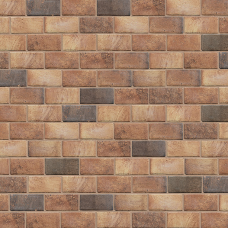 Tech Land 4.25'' W x 8.75'' L Porcelain Subway Singular Tile