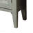 Antique Gray Finish Console Cabinet