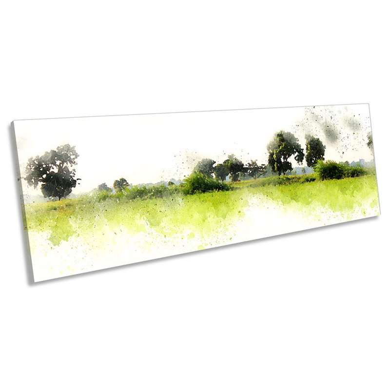 Landscape Minimalist - Wrapped Canvas Panoramic Print, 60.96cm H x 182.88cm W x 4cm D