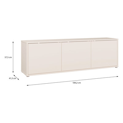 Alice Springs Unfinished Entertainment Centre for TVs up to 75"