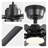 52 Inch Smart Ceiling Fan with Light, Modern Black Ceiling Fan with 8 ABS Blades, 6 Speeds DC Motor, Voice Control Compatible with Alexa & Google Home, Dimmable LED Ceiling Fan for Bedroom Living Room Patio Kitchen-122097850