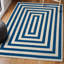 Tapis bleu marine / ivoire Isibeal-1621524221