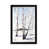 Black Floater Framed