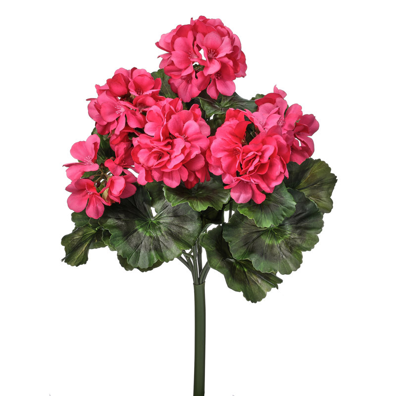 Buisson géranium 17 po UV Natural Touch, Rose millennial