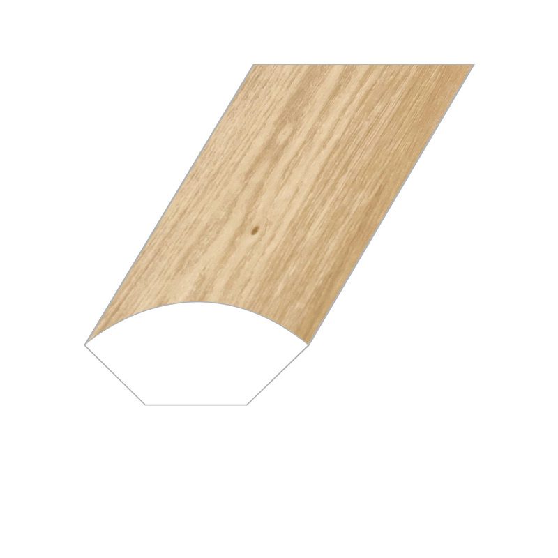 Paragon vinyle 0,5 po d'épaisseur x 1,8 po de largeur x 94,5 po de longueur, Renegade brun clair