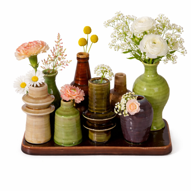Meadow Grove Ceramic Jar