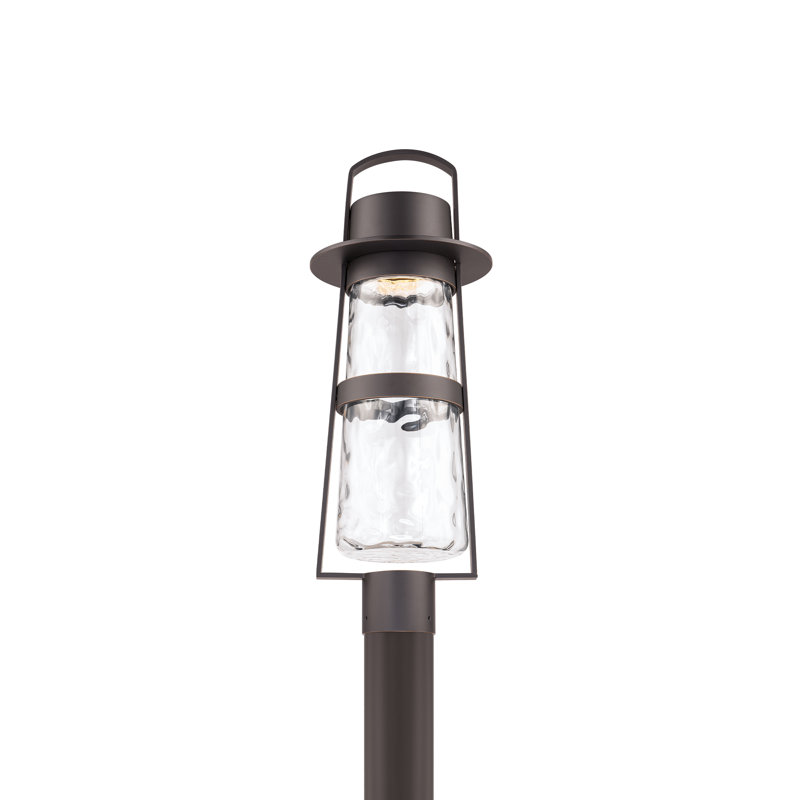 Balthus Dimmable LED Outdoor Post Light, 3000K Color Temperature, Oil Rubbed Bronze