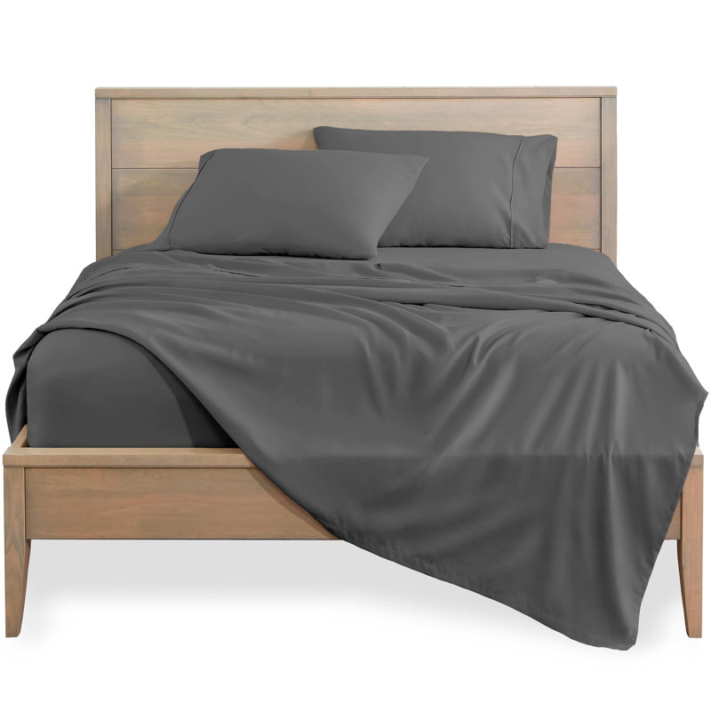 Machine Woven Sheet Set , Grey
