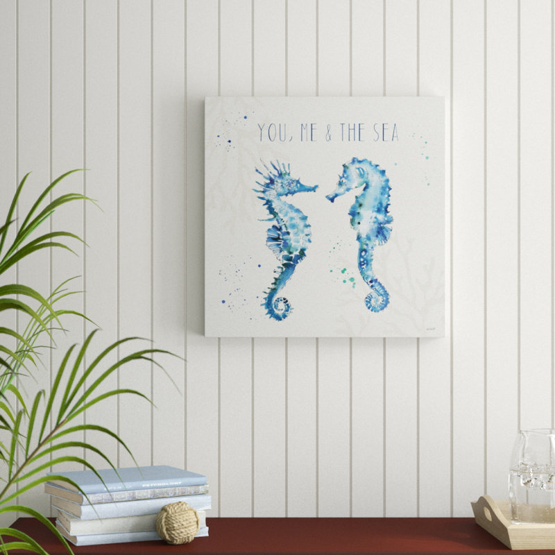 « deep sea iii », reproduction de peinture à l’aquarelle sur toile tendue, H 24 po x l 24 po x P 2 po