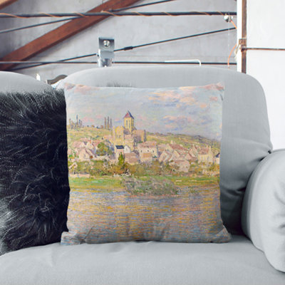 Vetheuil In Summer Vol.1 Square Throw Cushion