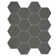 Sage 3" x 3" Hexagon Porcelain Matte Mosaic Tile