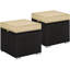 Outdoor Ottoman with Hidden Storage