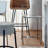 Wandie Counter Stool with Metal Frame