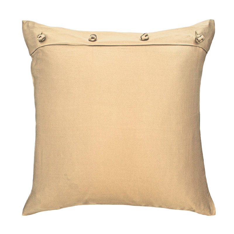 Charmeuse Bedding, Sand, Square 20"
