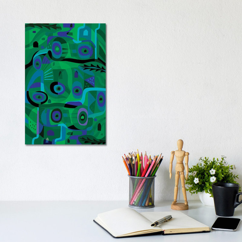 Cabins in the Sea 1 Piece Wrapped Canvas Wall Art, 20.32 cm H x 30.48 cm W