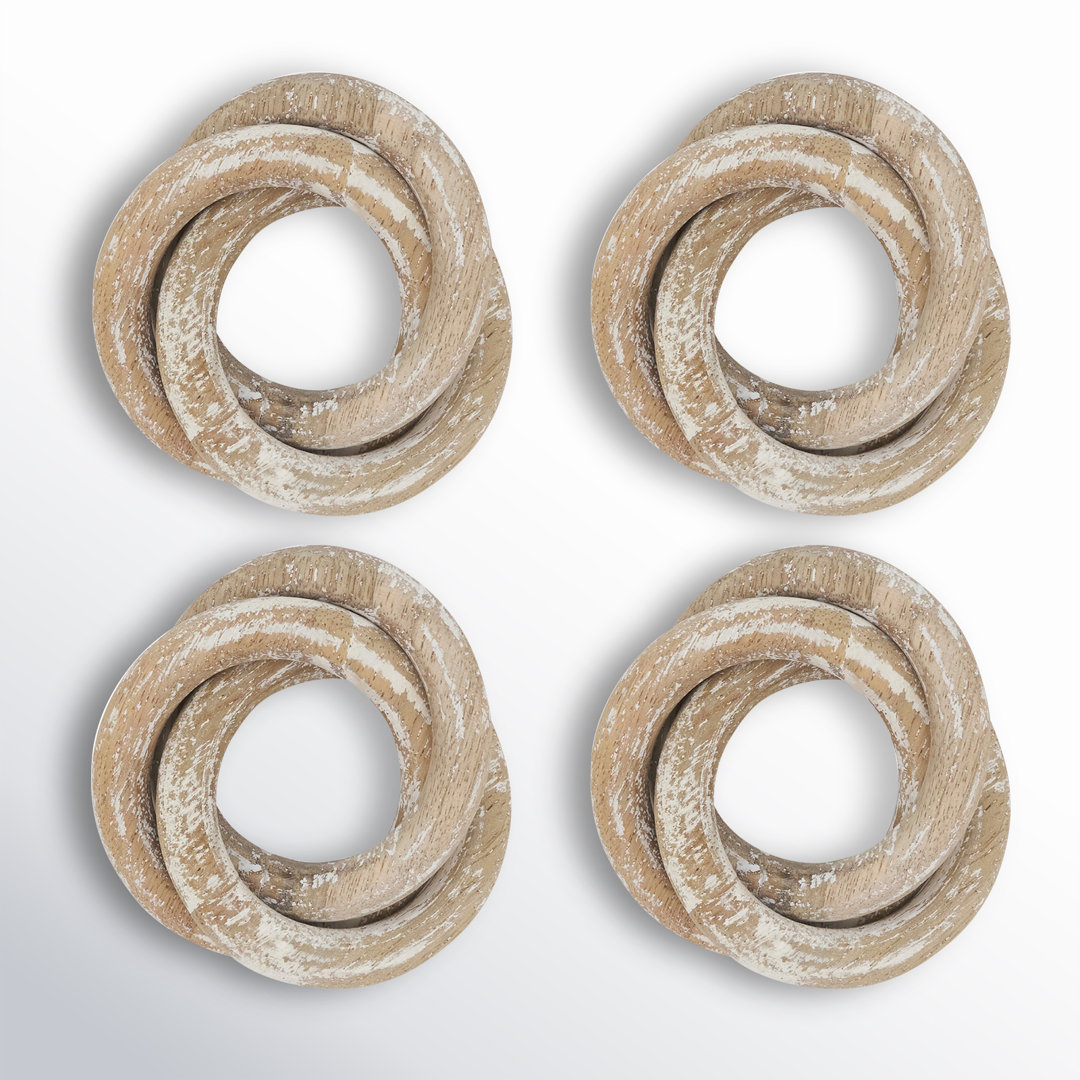 Wood Napkin Ring (Set of 4) Birch Lane™ 