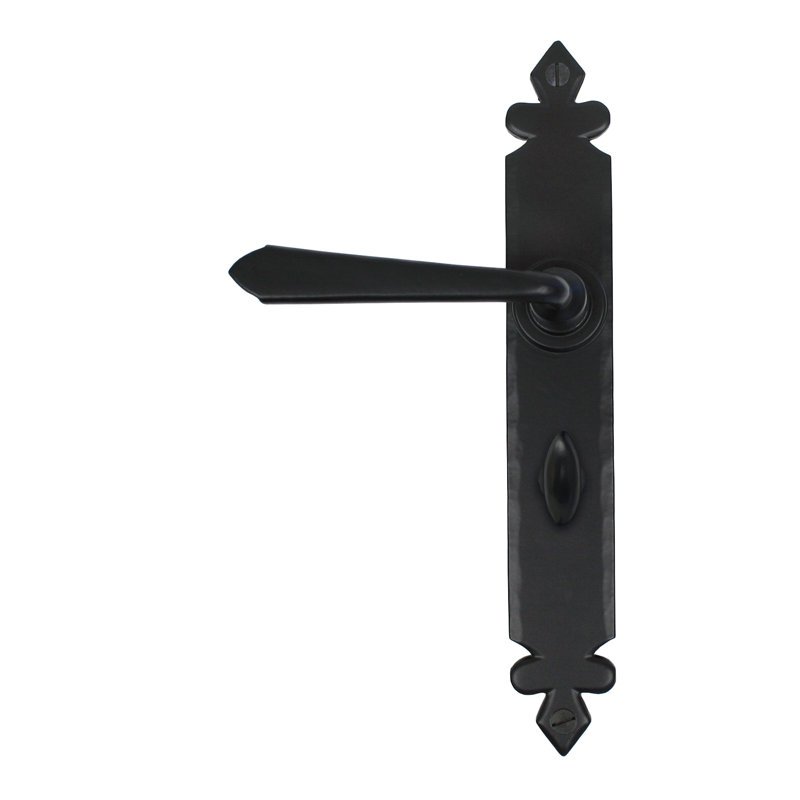 Cromwell Double Dummy Door Handle, Black