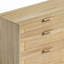 Commode 59 "en rotin avec tiroirs