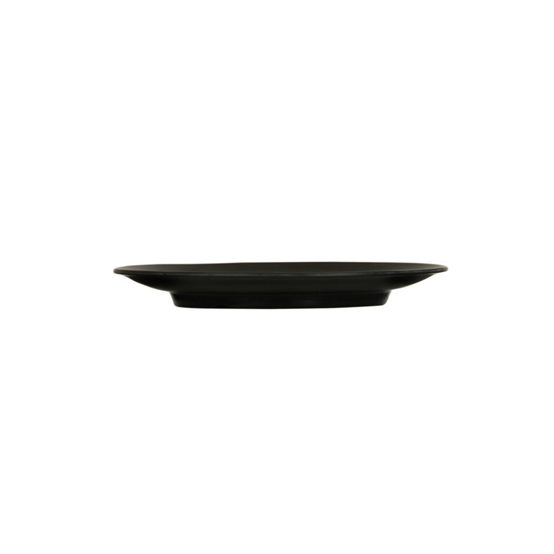 9'' Melamine Dinner Plate, Black