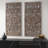 Abequa Carved Wood 2-piece Wall Art Set-1715183755