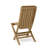 Desseray 4 - Person Wood Patio Dining Set with Square Table
