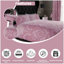 Damask Pattern Duvet Cover Set with Matching Pillowcases - Polycotton Bedding Set - Washable-121080786-27778367