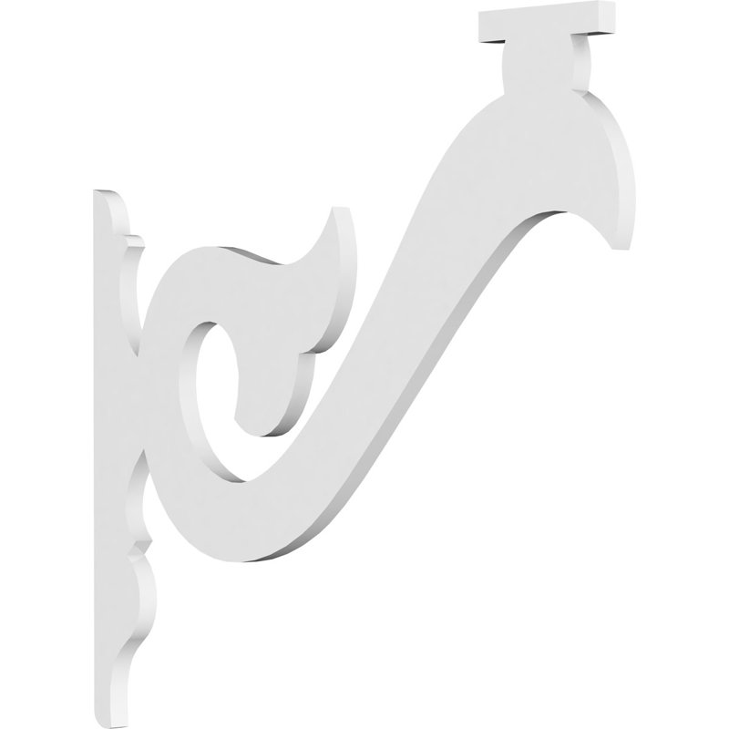 Support de qualité architecturale Hurley, L 5/8 po x P 18 po x H 18 po, Florence, PVC