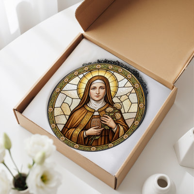 Vitrail Saint Portrait ， 7,8H