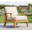 Lagos Outdoor Teak Lounge Chair