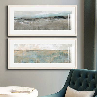 Cadre photo, ensemble de peintures sur papier