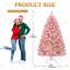 6ft H Lighted Artificial Pine Christmas Tree