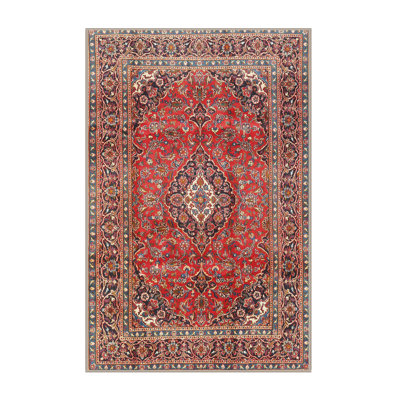 Tapis traditionnel mehroon/noir/crème