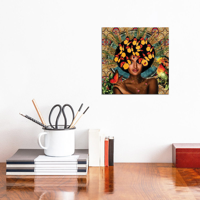 Soulful Earth by Yvonne Coleman Burney - Wrapped Canvas Print, 30.48cm H x 30.48cm W x 1.91cm D
