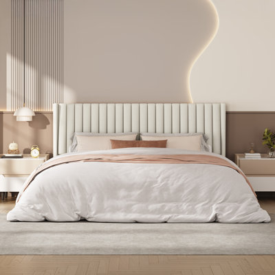 Upholstered Panel Bed