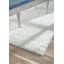 Tapis de couloir à poil long blanc cassé uni pour le salon, la chambre à coucher, la salle à manger, la chambre de bébé, le vestibule et le couloir Exmouth-22857920