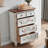 Simple Hand-Painted SolidWood Accent Chest