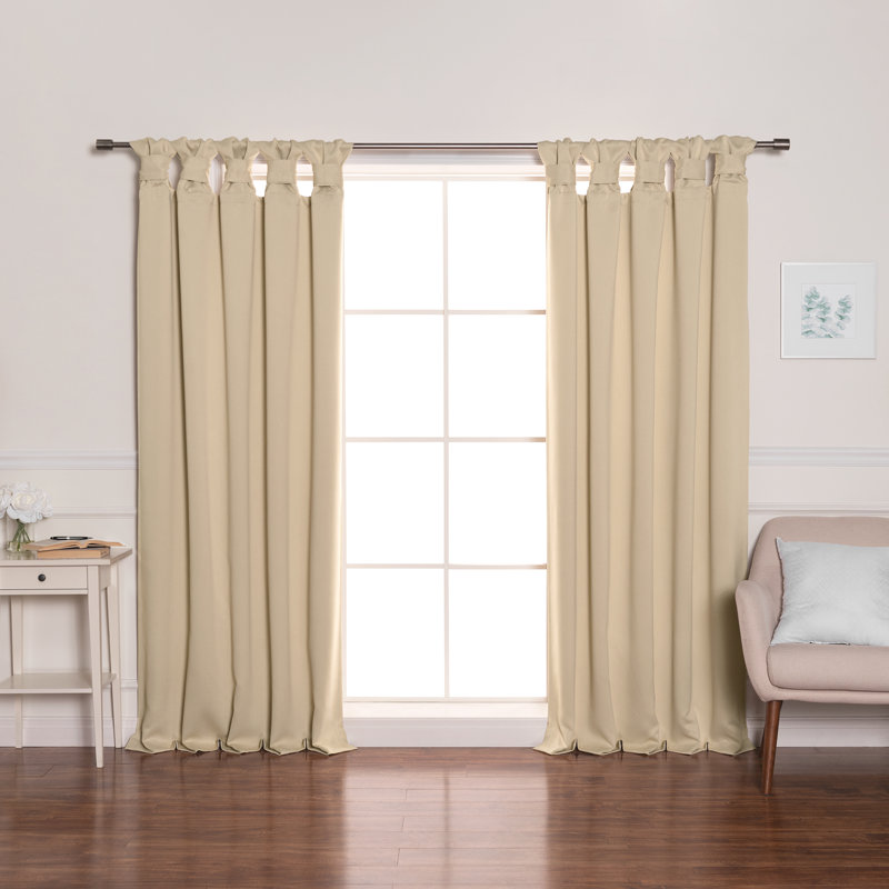 Molloy Room Darkening Curtain Panel Pair, 52" W x 84" L, Vapour