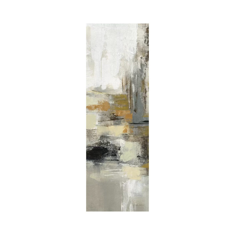 Lava And Steam II by Silvia Vassileva - Print on Canvas, Wrapped Canvas, 121.92 cm H x 40.64 cm W x 1.91 cm D