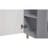 21.6" Vanity Base Only, Open Shelf On The Right, Matt Grey-318161379