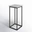Maikel 21.5'' Tall Genuine Marble Frame End Table