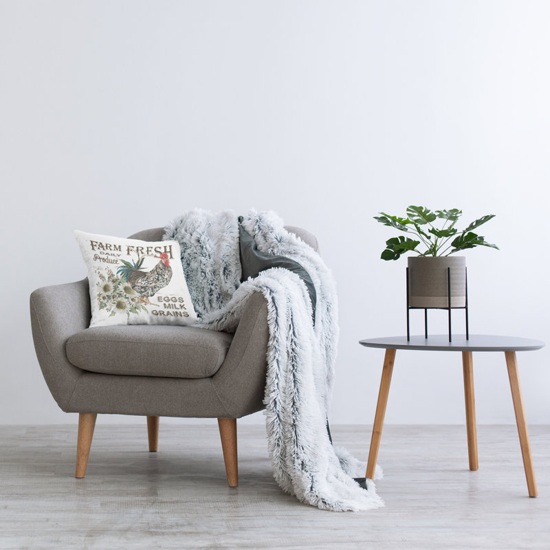 Floral Throw Pillow