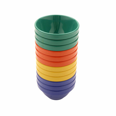 GET Bouillon en mélamine, 8 onces (ensemble de 12)