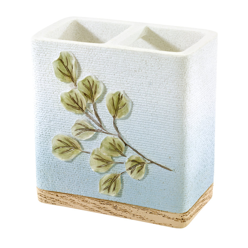 Ombre Leaves Bath Toothbrush Holder